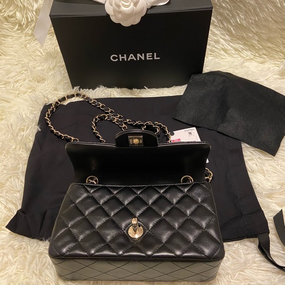 Chanel Mini Flap Bag (Free Dior Lip Glow) - Picture 17 of 17